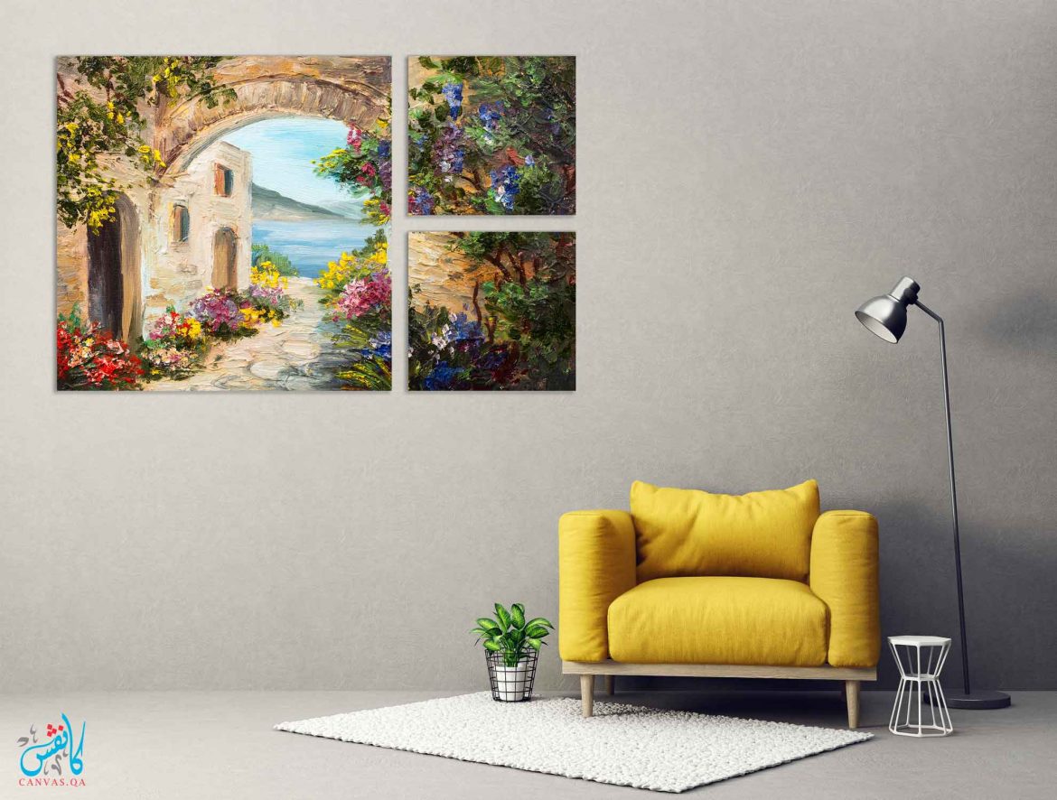 Canvas Printed Drawn