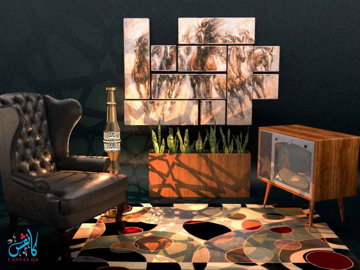 Horse Picture On Canvas